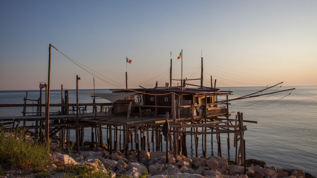 Abruzzo trabocco