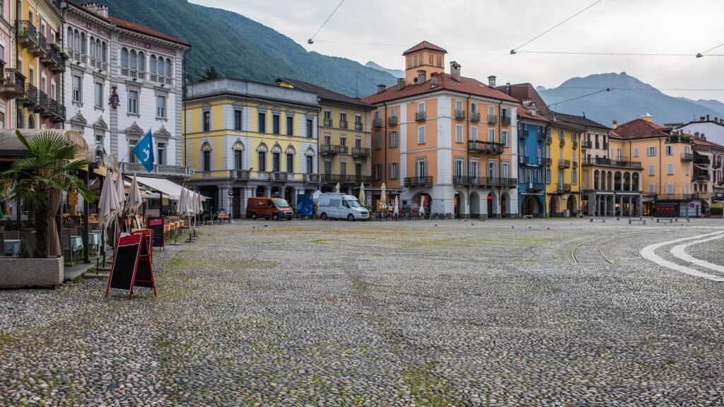 Locarno piazza