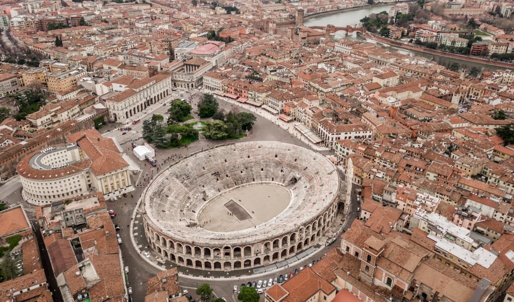 Verona vista aerea